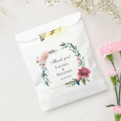 Elegant Boho Geschenktütchen Bedankzakje (Gezegeld)