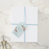 Elegant Boho Pastel Cadeaulabel (Met Touw)