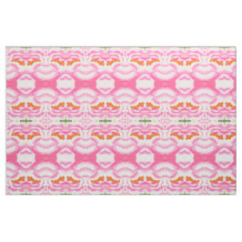 Elegant Boho Pink Tie Dye Patroon Stof