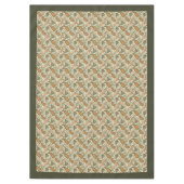 Elegant Boho tafelkleed met Paisley Swirl Design (Voorkant)