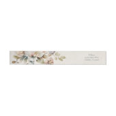 Elegant Boho Vintage Wilde Bloemen Trouwadres (Individueel)