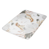 Elegant Boho Waterverf bloemen & vogels Badmat (Gekanteld)