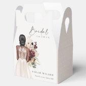 Elegant Boho White Wedding Gown Vrijgezellenfeest Bedankdoosjes (Geopend)