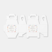 Elegant Boho Wildflower Lijst Baby shower Bedankdoosjes (Uitgevouwen)