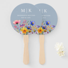 Elegant Boho Wildflower Wedding Handwaaier