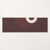 Elegant Boho Yoga Instructor Promotion Yogamat (Achterkant (horizontaal))