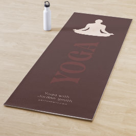 Elegant Boho Yoga Instructor Promotion Yogamat