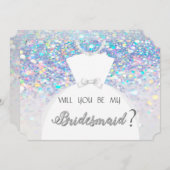 Elegant , Bokeh , Bruidsjurk Bruidsmeisje Kaart (Voorkant / Achterkant)