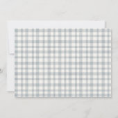 Elegant Bold Typography Gradup Cap Foto Aankondiging (Achterkant)