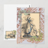 Elegant Bon Voyage Briefkaart (Voorkant / Achterkant)