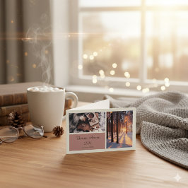 Elegant Bonne Année 2026 Small Folded Card Kaart