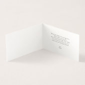 Elegant Bonne Année 2026 Small Folded Card Kaart (Binnen)
