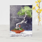 Elegant Bonsai Custom Wenskaart Kaart (Gele Bloem)