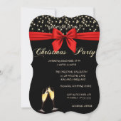 Elegant, Boog, het Glas van de Wijn, de Partij van Kaart (Voorkant)