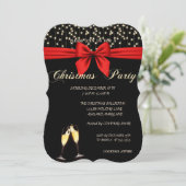 Elegant, Boog, het Glas van de Wijn, de Partij van Kaart (Staand voorkant)