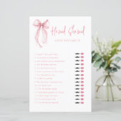 Elegant boog hij zei dat ze zei Vrijgezellenfeest  (Staand voorkant)