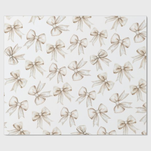 Elegant boog neutraal inpakpapier (Vlak)