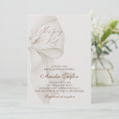 Elegant boog Vrijgezellenfeest Kaart (Staand voorkant)