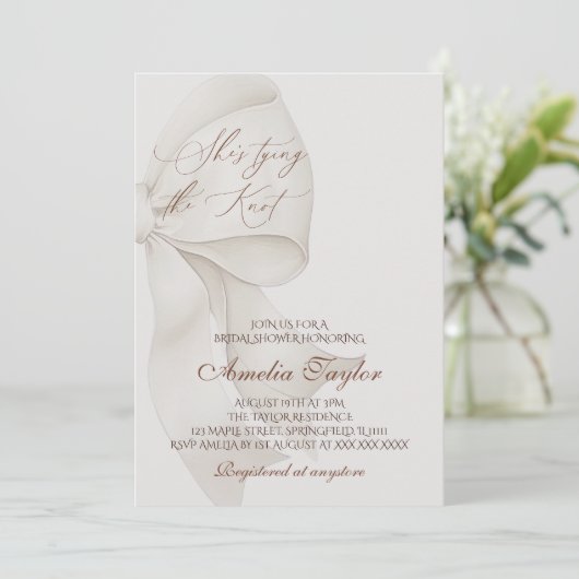 Elegant boog Vrijgezellenfeest Kaart (Staand voorkant)