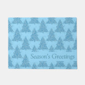 Elegant boompatroon | Dusty Mauve Pink Custom Deurmat (Voorkant)