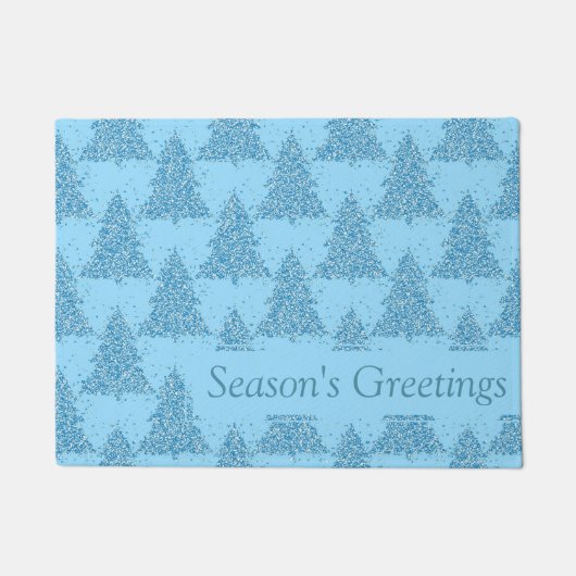 Elegant boompatroon | Dusty Mauve Pink Custom Deurmat (Voorkant)