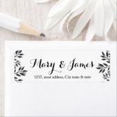 Elegant boomtak verlaat huwelijksontwerp etiket (Insitu)