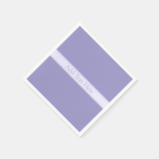  Elegant Bord Paarse Servet (Hoek)