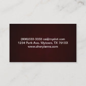 Elegant Borded Visitekaartje (Achterkant)