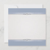 Elegant Border Bachelorette Party Invitation Kaart (Achterkant)