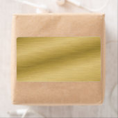 Elegant borsteled Gold Kijk Etiket (Insitu)