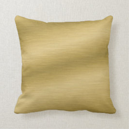 Elegant borsteled Gold Kijk Kussen