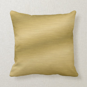 Elegant borsteled Gold Kijk Kussen
