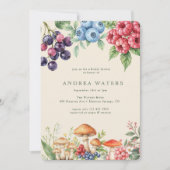 Elegant bos | botanisch Vrijgezellenfeest voor bos Kaart (Voorkant)