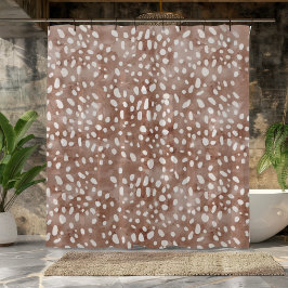 Elegant bos herten print douchegordijn