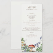 Elegant Bosland | Bosbruiloftsmenu (Voorkant / Achterkant)