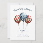 Elegant Bosses Day Party Kaart (Voorkant)