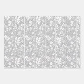 Elegant Botanic Climbing Vines Soft Silhouette Inpakpapier Vel (Voorkant 2)