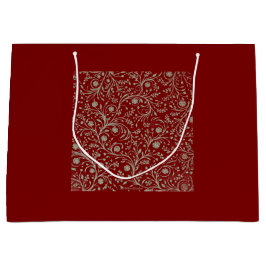 Elegant Botanical Floral Pattern – Minimal Nature  Groot Cadeauzakje