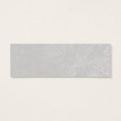 Elegant Botanical Floral Wedding Website RSVP Mini Visitekaartjes (Achterkant)