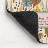 Elegant Botanical Flowers Greenery Muismat (Hoek)