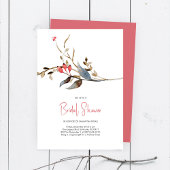 Elegant Botanical Invitation Vrijgezellenfeest Kaart