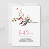 Elegant Botanical Invitation Vrijgezellenfeest Kaart (Voorkant)