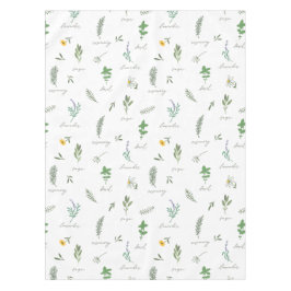 Elegant Botanical Kitchen Tafelkleed