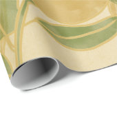 Elegant Botanical Lemon Greenery Cadeaupapier (Rol Hoek)