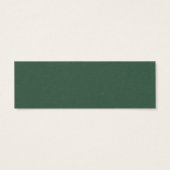 Elegant Botanical Lily Floral Wedding Website RSVP Mini Visitekaartjes (Achterkant)