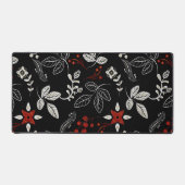 Elegant botanical pattern bureaumat (Voorkant)