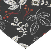 Elegant botanical pattern korte tafelloper (Hoek)