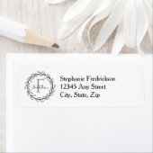 Elegant Botanical – Personalized return address Etiket (Insitu)