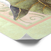 Elegant Botanical Southern Style Poster Magnolia (Hoek)