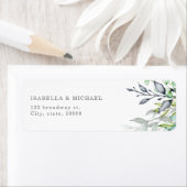 Elegant Botanical Wedding Etiket (Insitu)